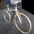 BICYCLE 5 FT (large)  size: 60" x 48" x 8"  weight: 100 lbs  cast bronze 100 lbs 