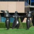 BOLERO (MONUMENTAL)   size: 120" x 70" x 60"   weight: 2100 lbs   cast bronze 