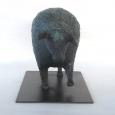 CAVE BULL (SMALL) 15"x7"x5" cast bronze 16 lbs