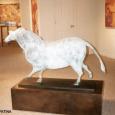 CAVE HORSE (MEDIUM)   size: 55" x 32" x 9"  weight: 160 lbs cast bronze 