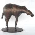 CAVE HORSE 2 (small)  size:12" x 9" x 6"  weight: 16 lbs  cast bronze