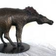 CAVE HORSE 3 (small)  size: 14" x 8" x 6"  weight: 16 lbs  cast bronze