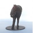 CAVE HORSE II (MEDIUM) 48"x30"x14" cast bronze 180 lbs