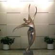 DANCERS 2 (large)   size: 84" x 42" x 20" (figures only; bases vary)    weight: 380 lbs total    cast bronze 