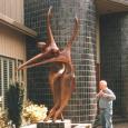 DANCERS 2 (MONUMENTAL)    size: 126" x 63" x 26"    weight: 660 lbs   cast bronze 