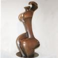 MIYA (MEDIUM)   size: 44" x 22" x 16"   weight: 80 lbs   cast bronze 