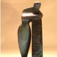 MR. G [miniature] size:6" x 3" x 3"  weight: .5 lbs  cast bronze