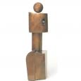 MR GEOM (medium)  size: 42” x 12” x 12”   weight: 90 lbs   cast bronze