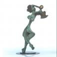 PABLOS FEMME (medium)   size: 36" x 28" x 12"    weight: 80 lbs   cast bronze 