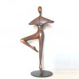 PIROHUETTE (SMALL)  size:18" x 14" x 4"  weight: 14 lbs  cast bronze 