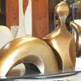 RECLINING 10 (SMALL)  22"x16"x 8" cast bronze 36 lbs