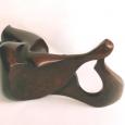 RECLINING 2 (small)  size: 11" x 6" x 5"  weight: 14 lbs  cast bronze