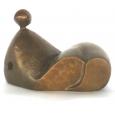 RECLINING B3 (small)  size: 8" x 6" x 4"  weight: 10 lbs  cast bronze