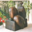 ROQUEBRUNNE FEMME (LARGE)    size: 64" x 40" x36"   weight: 280 lbs   cast bronze 