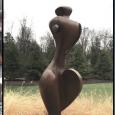 RUNNER (LARGE)   size: 72" x 22" x 16" (figure only; base sizes vary)   weight: 260 lbs   cast bronze 