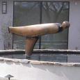 SKATER (LARGE)   size: 84" x 48" x 16"   weight: 240 lbs   cast bronze 