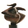 SPINNING DANCER (MINIATURE) 6"x6"x6" cast bronze 8 lbs