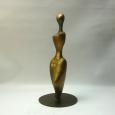 TROLLING WOMAN 5 (SMALL)   size: 13" x 3.5" x 3.5"  - figure only -    weight: 8 lbs    cast bronze