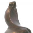 KNEELING FIGURE II (SMALL) 9"x6"x4" cast bronze 16 lbs